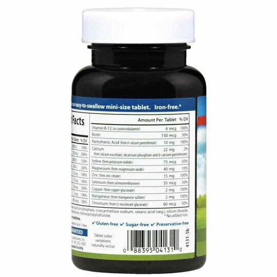 Mini Multi Vitamins & Minerals w/ No Added Iron, CL